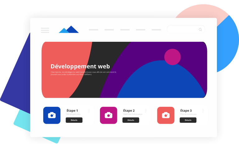 Web development example